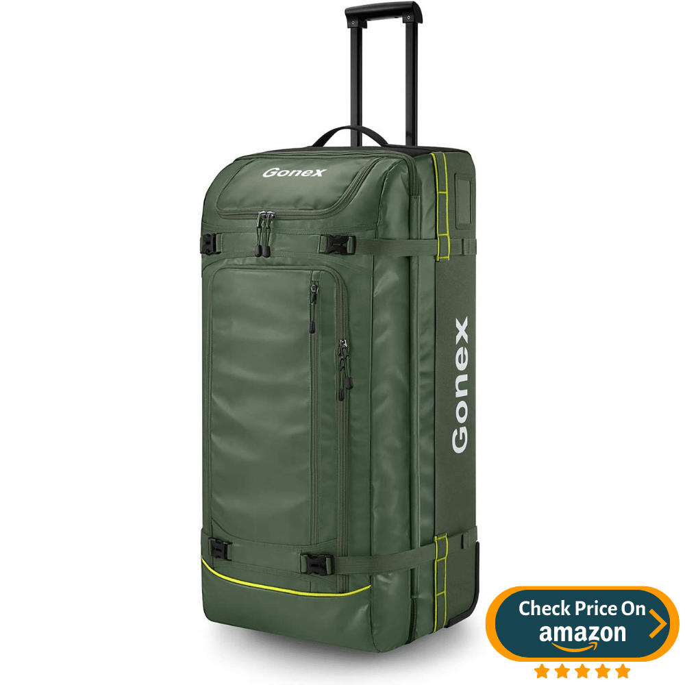 Gonex Rolling Duffle Bag with Wheels