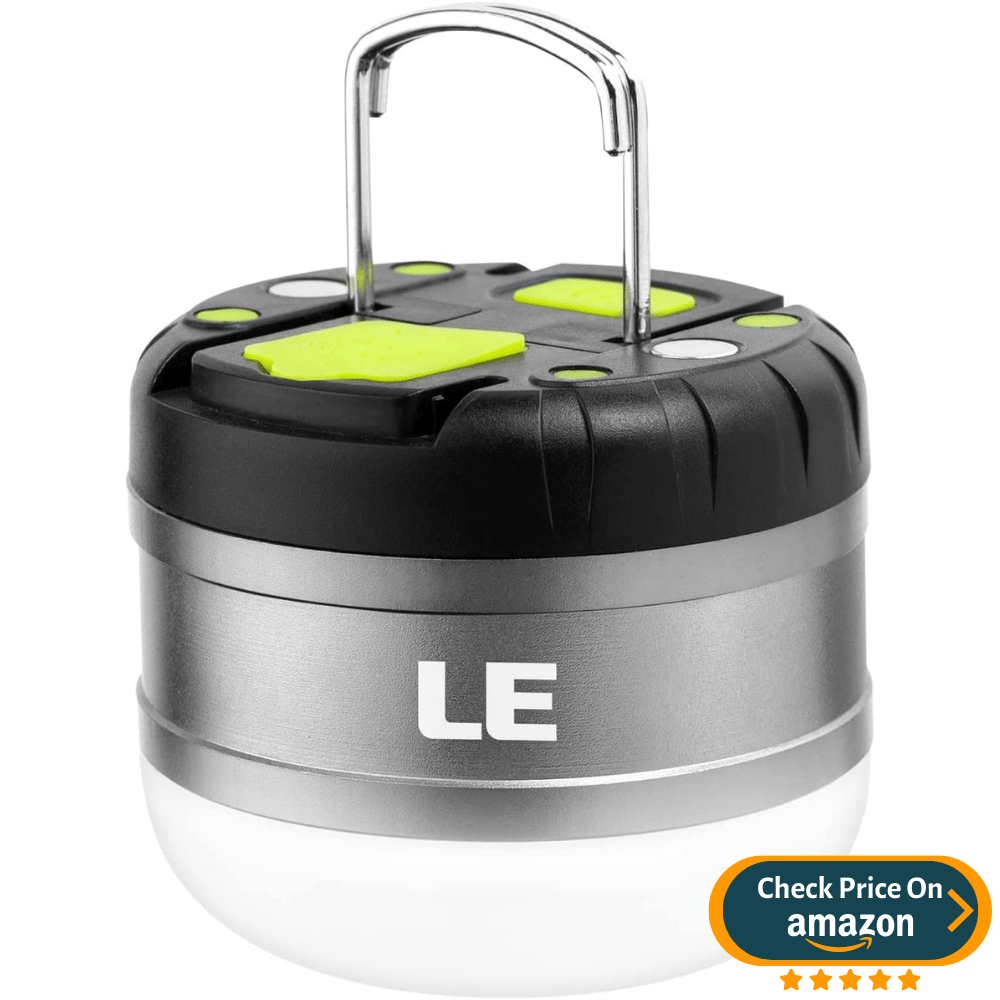 LE LED Camping Lantern Rechargeable Lantern