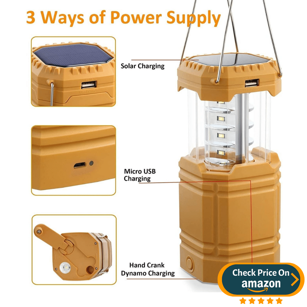 Mesqool Camping LED Electric Lantern