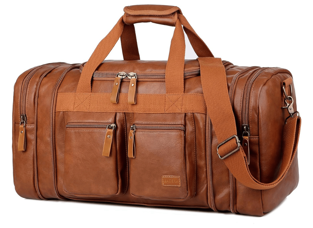 Top 4 Leather Travel Bag Finds for the Fashion-Forward Voyager