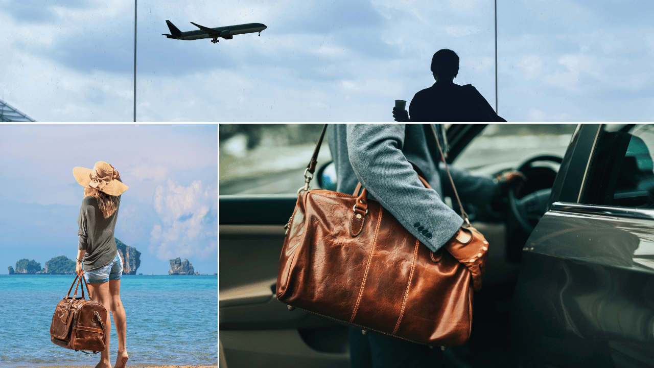 Top 4 Leather Travel Bag Finds for the Fashion-Forward Voyager