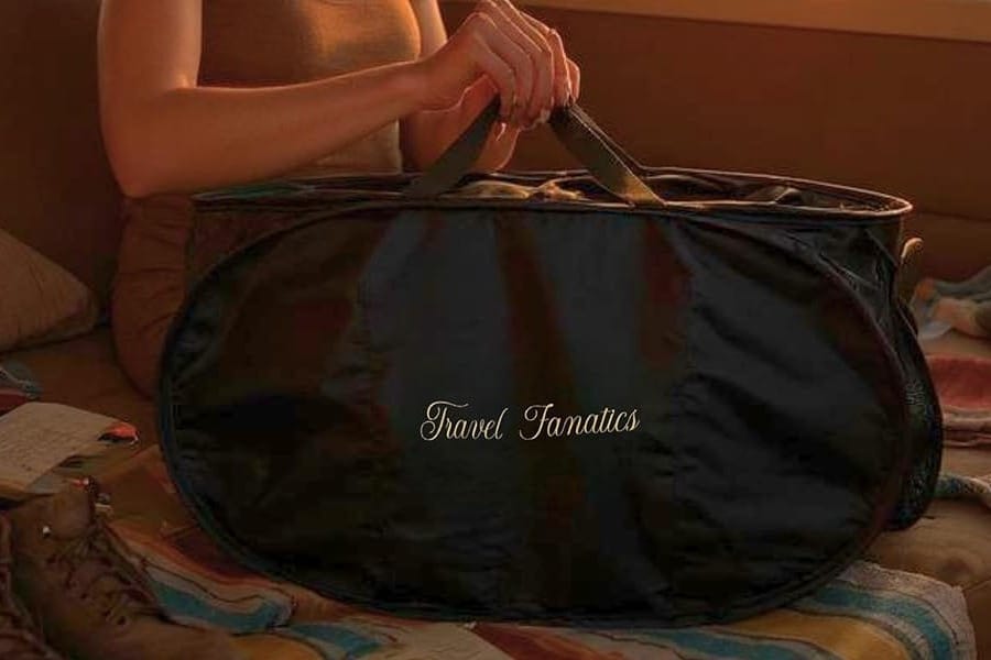 Family using the Travel Fanatics Collapsible Laundry Basket at home, highlighting its versatility for families, travelers, and college students.
