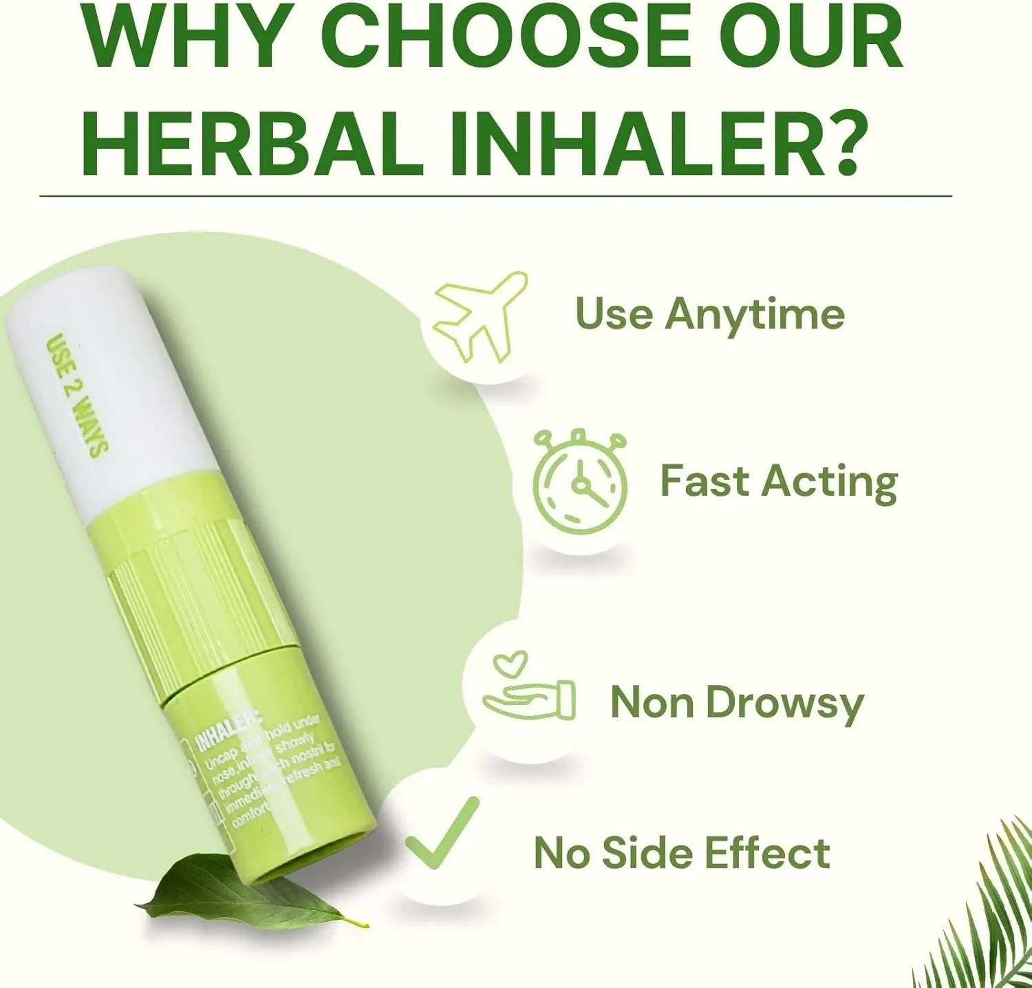 Key Features of a High-Quality Herbal Inhaler