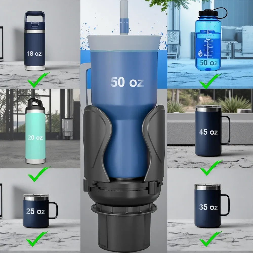 A Car Cup Holder Expander That Actually Works