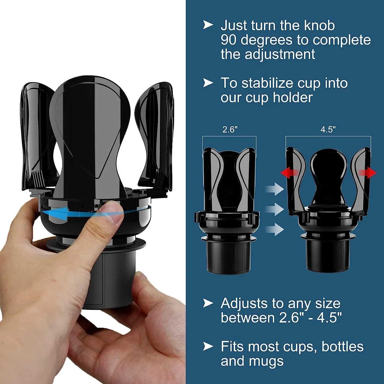 Customizable Fit for Every Cup