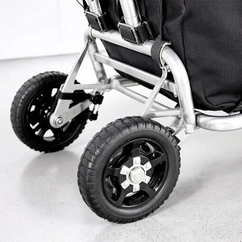 Option 1: Use a Folding Luggage Cart (Best Overall Method)