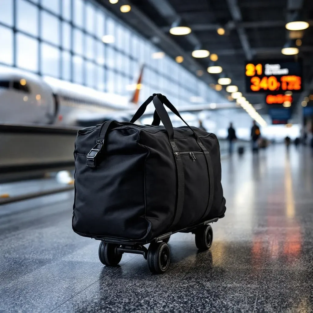 Option 3: Buy a Rolling Base Attachment (Great for Heavier Bags)