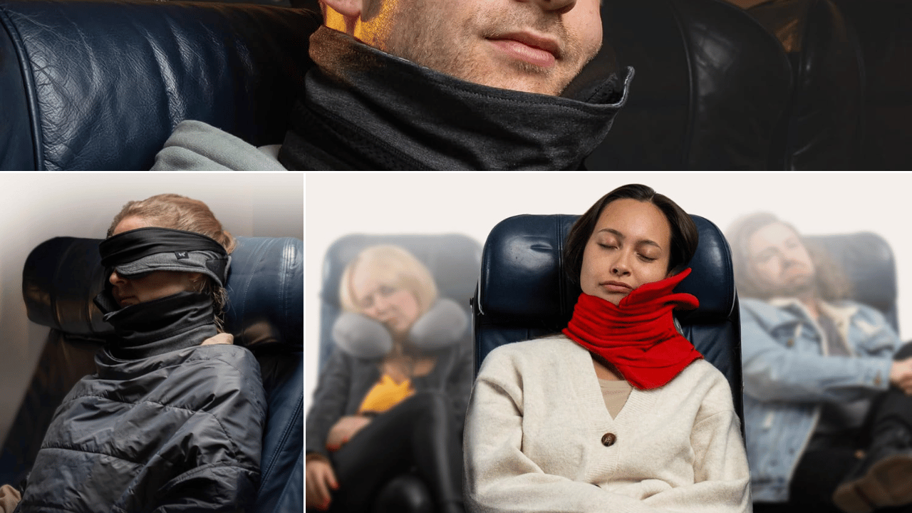 ✈️ The Best Airplane Pillow for International Flights - No More Neck Pain!  💤